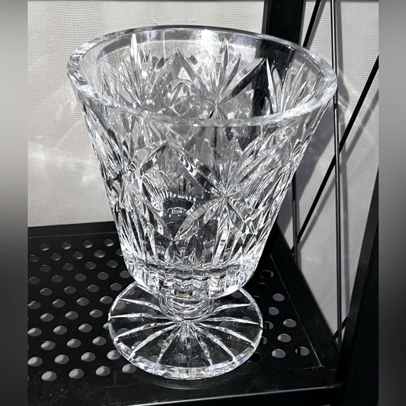 Waterford Crystal Art Vintage Waterford Crystal Balmoral Vase Cut